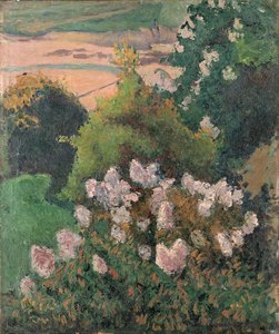 Landschaft von Saint-Briac, 1886 von Emile Bernard