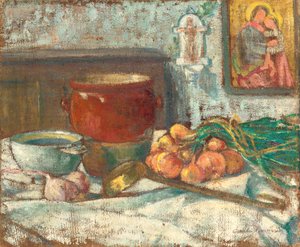 Stillleben mit Zwiebeln, 1889