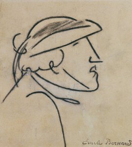 Studie eines Bretonen von Emile Bernard