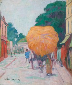 Das Tor von Asnieres: Der Heuwagen von Emile Bernard