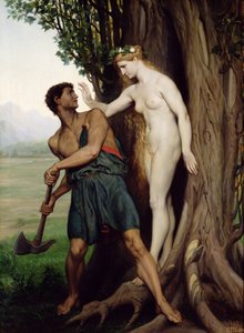Die Hamadryade, 1870 von Emile Bin