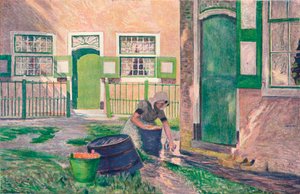 Ferme en Zud-Beveland, ca. 1899 von Emile Claus