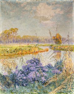 La Lys - De Leie, um 1902