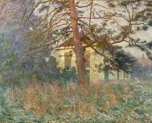 Villa Zonneschijn (Das Haus des Künstlers in Astene) von Emile Claus
