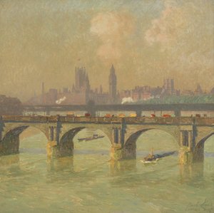 Waterloo Bridge und Hungerford Bridge
