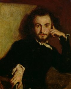 Porträt von Charles Baudelaire