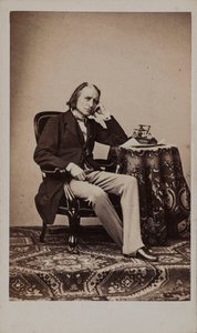 Porträt des Komponisten Franz Liszt 1811-1886 von Emile Desmaisons