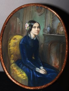 Porträt von Idalia Poletika von Emile Francois Dessain