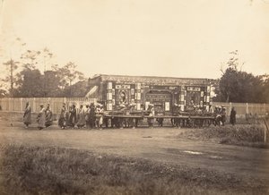 Beerdigung, Cochinchina, 1866