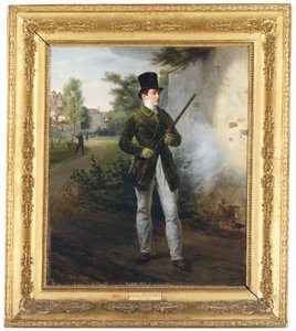 Gabriel Delessert in Jagdkleidung von Emile Jean Horace Vernet