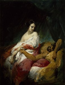Judith und Holofernes, ca. 1830 von Emile Jean Horace Vernet