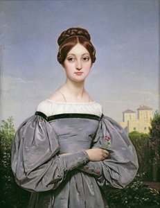 Porträt von Louise Vernet (1814-45), Tochter des Künstlers