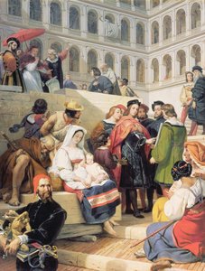 Raffael im Vatikan von Emile Jean Horace Vernet