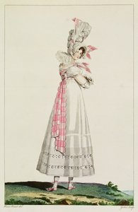 Sommerkleid, Modeplatte aus 