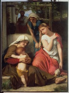 Ruth und Naomi, 1859