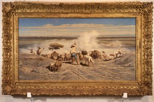 Die Rückkehr der Herde von Emile Loubon (1809-1863), Museum der Schönen Künste in Toulon