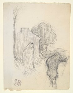 Studie für Mystische Landschaft in Meudon von Emile Schuffenecker