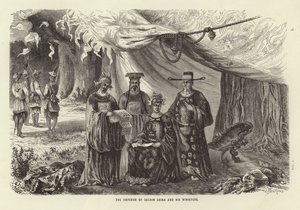Kaiser von Cochinchina und seine Minister von Emile Theodore Therond