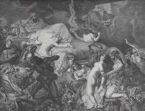 Sardanapale, aus Le Monde Illustré von Emile Thomas