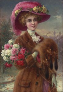 Winter Schönheit, 1910 von Emile Vernon