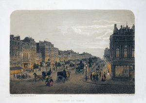 Boulevard du Temple, Paris