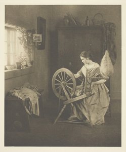 Spinnen, ca. 1898