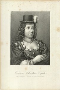Leonora Christina, Gräfin Ulfeldt 1621-1698, 1867 von Emilius Ditlev Baerentzen
