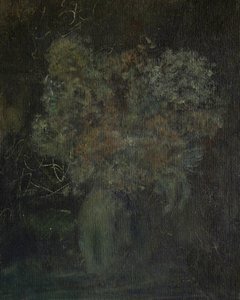 Dunkles Blumenstillleben von Emily Tingey