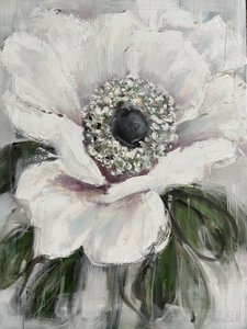 Elegante weiße Blüte von Emma Bell