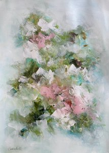 Weicher rosa Garten von Emma Bell
