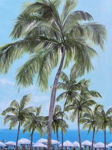 Tropische Strandpalmen von Emma Bell