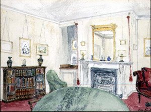 Salon in Windermar, ca. 1845