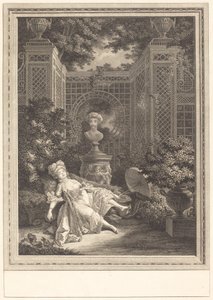 Der Mittag von Emmanuel Jean Nepomucène de Ghendt after Pierre Antoine Baudouin