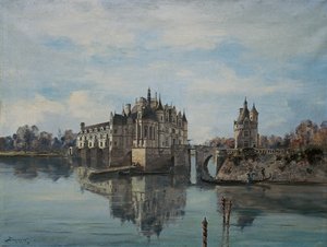 Das Schloss von Chenonceau, August 1891