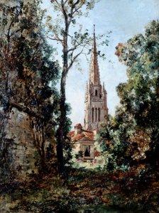 Blick vom Barou Park am Morgen, 1889 von Emmanuel Lansyer