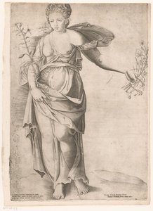 Flora oder Proserpina von Enea Vico (attributed to)