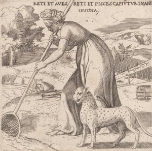 Falle, ca. 1545-50 von Enea Vico
