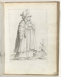 Epirota Frau (Frau aus den Pyrenäen)