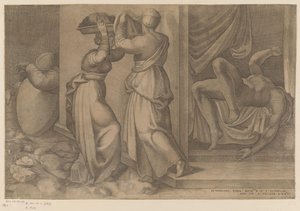 Judith und Holofernes von Enea Vico