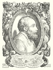 Lodovico Domenichi, italienischer Renaissance-Übersetzer und Schriftsteller von Enea Vico
