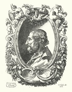 Ludovico Ariosto, italienischer Renaissance-Dichter von Enea Vico