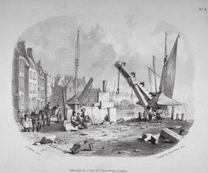 Millbank, Westminster, London, ca. 1825