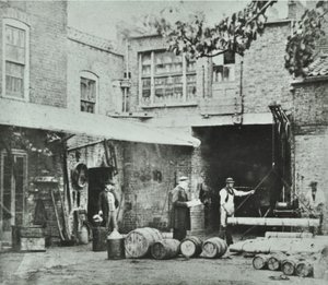 Kings Road 231-235: Rückansicht, London, 1890 von English Photographer