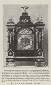 Eine Uhr für einen östlichen Prinzen von English Photographer
