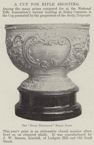 Ein Pokal für Schießwettbewerbe von English Photographer