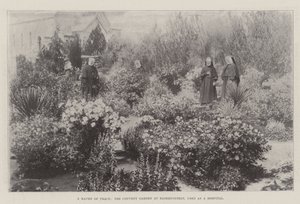 Ein Hafen des Friedens, der Klostergarten in Bloemfontein, als Krankenhaus genutzt von English Photographer