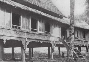 Ein malaiisches Haus in Sungei Ujong von English Photographer
