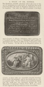 Ein Relikt von Dr. Jenner von English Photographer