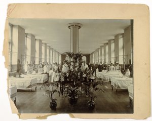 Eine Station im St. Thomas Hospital, 1908