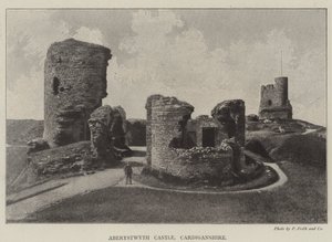 Aberystwyth Castle, Cardiganshire von English Photographer